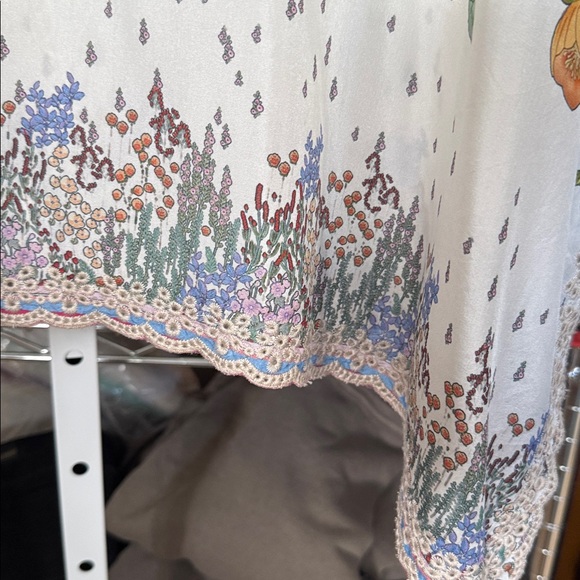 JOHNNY WAS FAIDRA SILK FLORAL TUNIC TOP EUC sz XXL - Picture 7 of 11